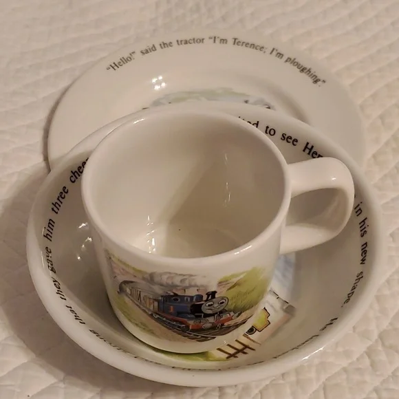 💥Vtg Set Of 3 Tomas Wedgwood Of Etruria & Barlaston - Picture 3 of 11